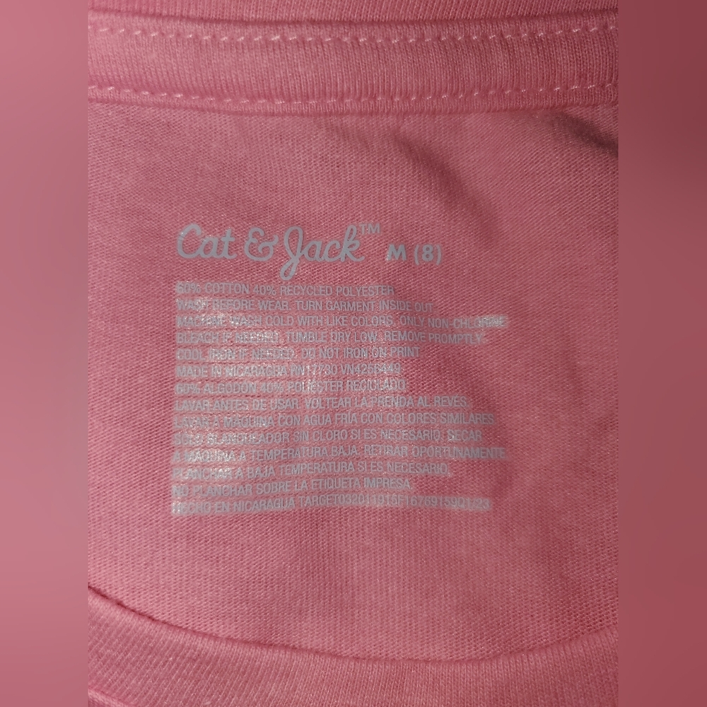 Bundle Of 3 Cat & Jack Girls' T-Shirts NWT Size: M - Picture 12 of 16